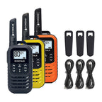 ECOXGEAR ECOXTALK EXG50-3PK UHF CB Handheld Radio Triple Pack | 3km Range EcoXgear