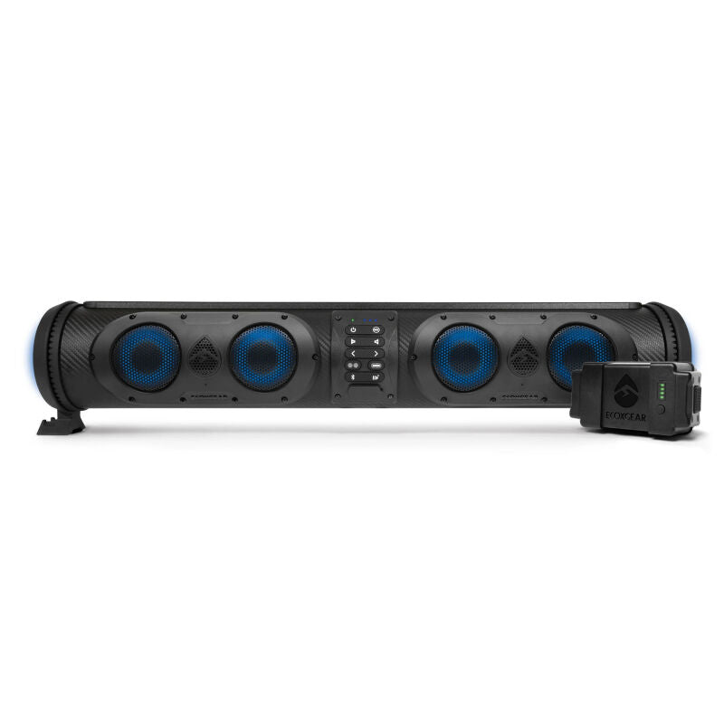 SoundExtreme Powersports Sound Bar: Waterproof & LED Lights EcoXgear