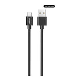Energizer Durable 2m Black USB-A to USB-C Cable - Charge & Sync