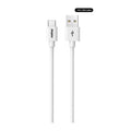 White 2m USB-A to USB-C Charging & Sync Cable Energizer