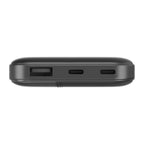 Black 10000mAh Dual USB-C & USB-A Portable Charger Energizer