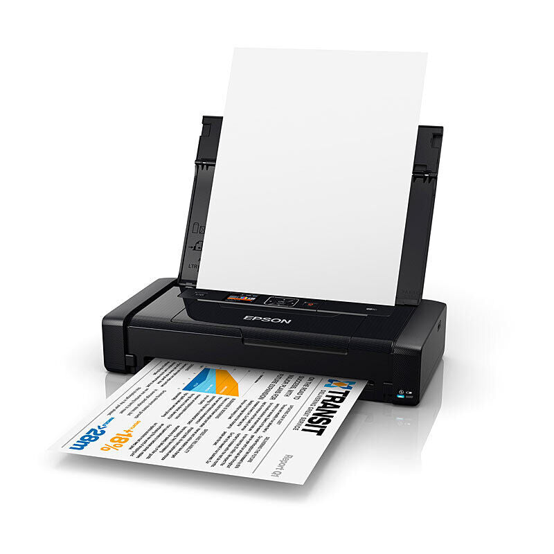 Portable Mobile Printer - Fast USB Recharge & Ready On The Go Epson