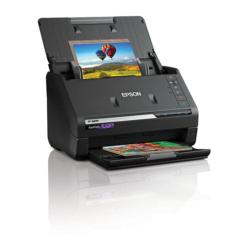 Epson FastFoto FF-680W: Quick Wireless Photo Scanner Epson