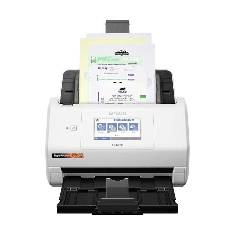 Epson RR600W Rapid Wireless Receipt & Document Scanner Epson