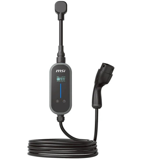 MSI Ezgo Portable EV Charger | 10A/15A Type 2 Home Kit