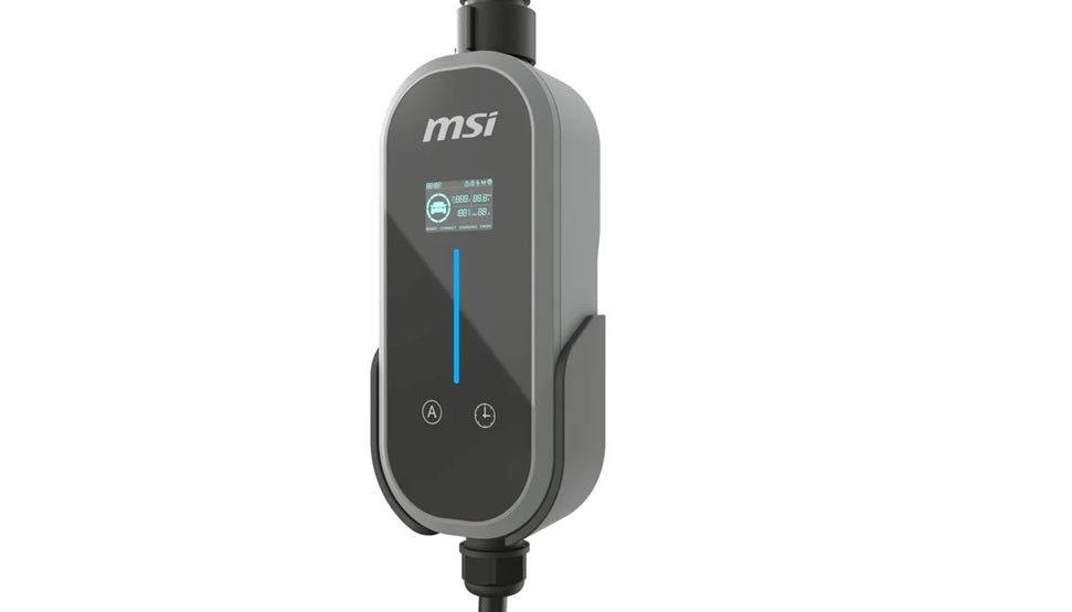MSI Ezgo Portable EV Charger | 10A/15A Type 2 Home Kit