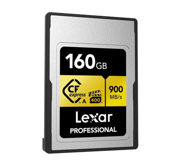 Lexar Pro CFexpress Type A Gold 160GB – Ultra-Fast 900MB/s Read