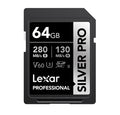 Lexar Professional SILVER PRO 64GB SDXC UHS-II V60 Card Lexar