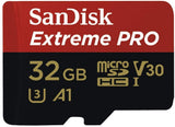 SanDisk Extreme Pro 32GB microSDXC Card - Fast 4K UHD for Phones & Drones Sandisk
