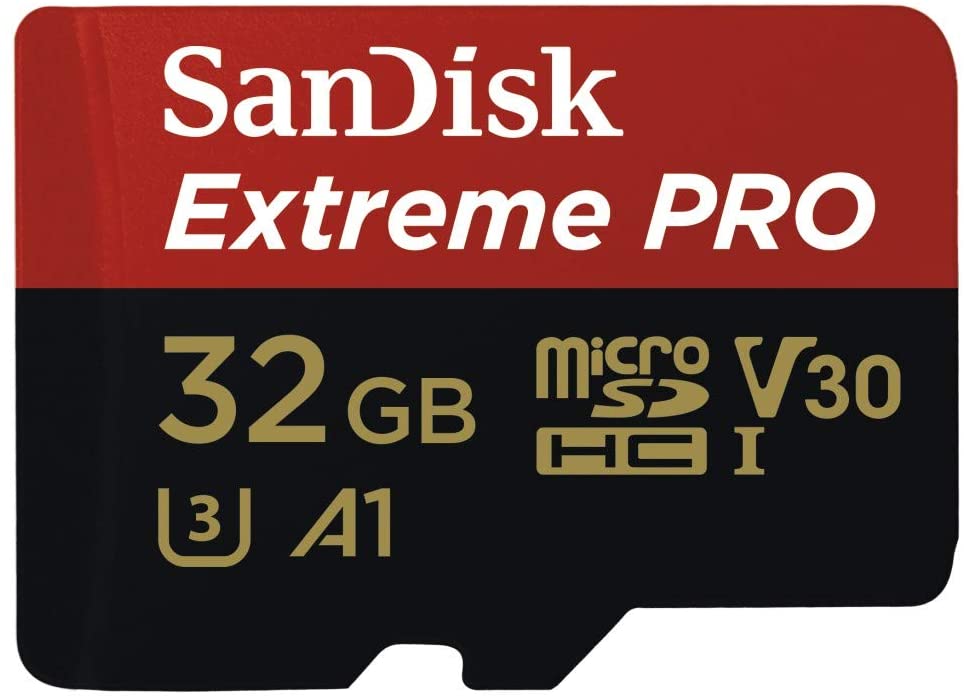 SanDisk Extreme Pro 32GB microSDXC Card - Fast 4K UHD for Phones & Drones