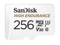 SanDisk 256GB High Endurance microSD Card for Dash Cams & Security Cameras