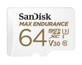 SanDisk MAX ENDURANCE MicroSD Card for Security Cameras & Dash Cams