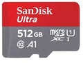 SanDisk 512GB Ultra MicroSDXC Card - 150MB/s - Android & Full HD Video