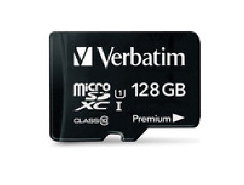 Verbatim 128GB Micro SDXC Card for Switch & Phones w/ Adapter