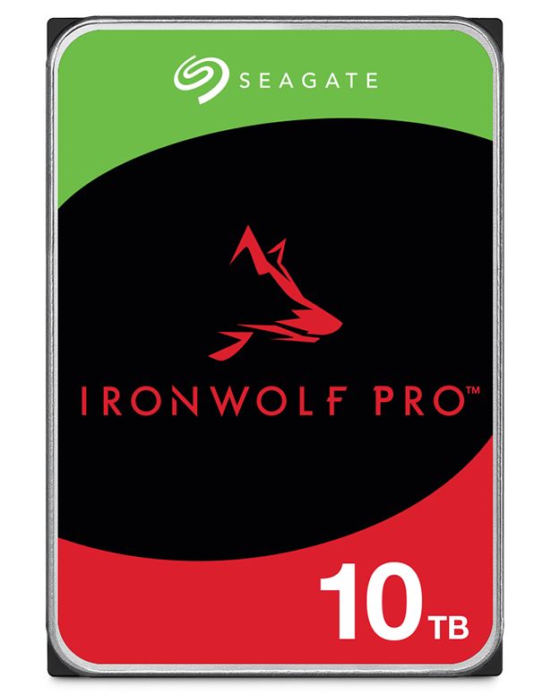 Seagate IronWolf Pro 10TB NAS Hard Drive (ST10000NT001) Seagate
