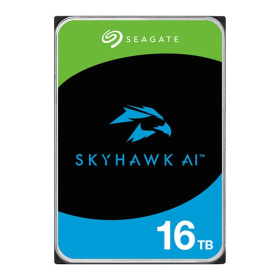 Seagate SkyHawk AI 16TB 3.5 NVR Surveillance HDD