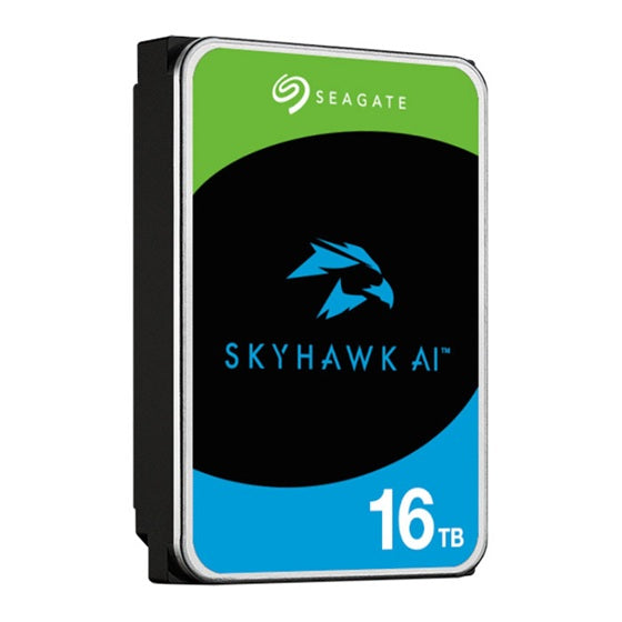 Seagate SkyHawk AI 16TB 3.5 NVR Surveillance HDD