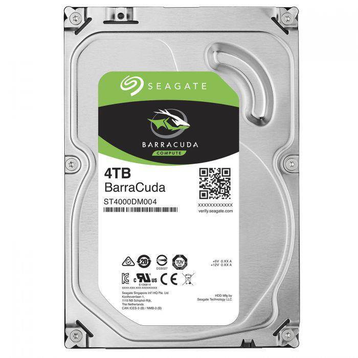 Seagate Barracuda 4TB Internal HDD - Reliable High-Capacity PC Storage