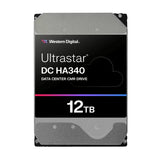 Western Digital 0B47063 Ultrastar DC HA340 Data Center 3.5' SATA HDD - 12TB Read/Wright 150/465 IOPS SATA 267M