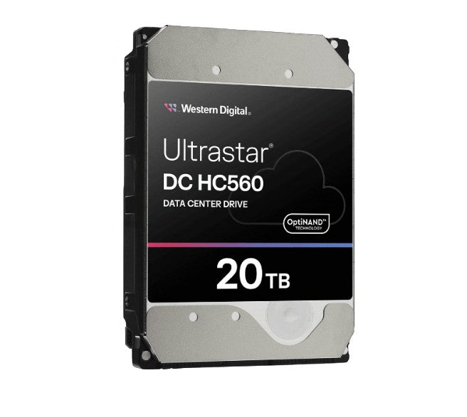 WD Ultrastar DC HC560 20TB Enterprise SATA Hard Drive (5-Year Warranty)