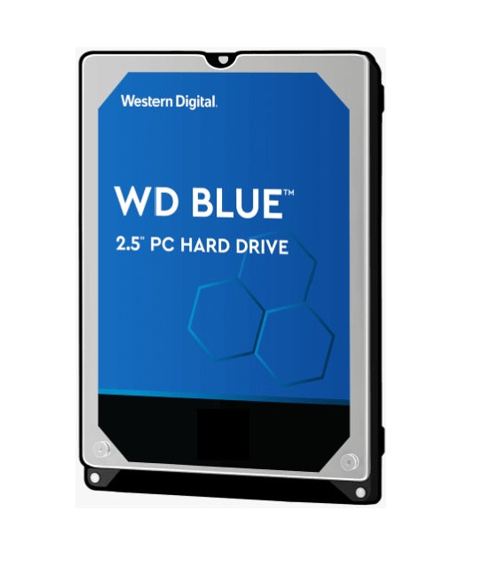 Western Digital WD Blue 500GB 2.5 SATA HDD - Reliable PC Storage