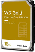 Western Digital Gold 18TB Enterprise SATA HDD - 5-Year Warranty
