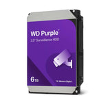 WD Purple 6TB Surveillance HDD - 24/7 Security & NVR/DVR Storage Western Digital