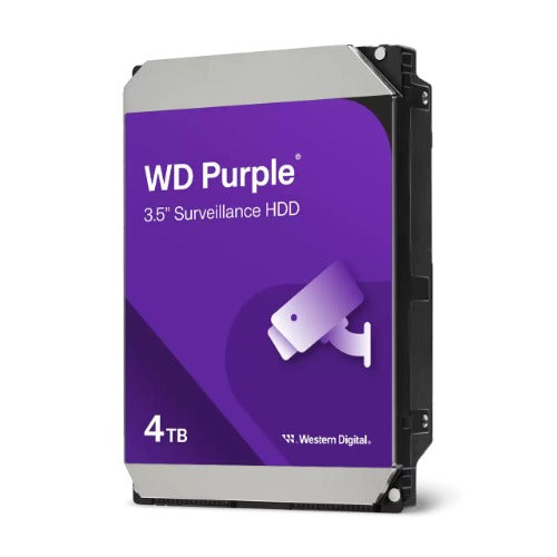 WD Purple 4TB Surveillance Hard Drive for NVR & DVR 
