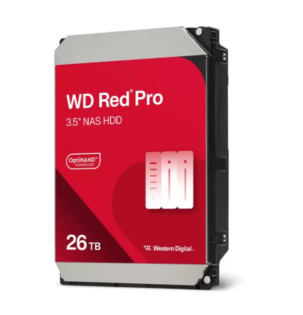 WD Red Pro 26TB NAS Hard Drive - Pro-Level Storage for Business