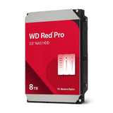 Western Digital WD Red Pro 8TB 3.5' NAS HDD SATA3 7200RPM 256MB Cache 24x7 300TBW 5yrs wty WD8005FFBX