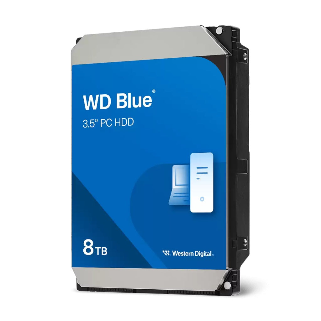 WD Blue 8TB Desktop PC Hard Drive - Reliable Internal Storage
