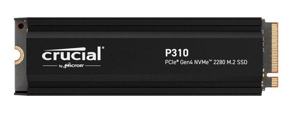 Crucial P310 1TB Gen4 NVMe SSD w/ Heatsink | Fast Desktop Upgrade