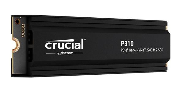 Crucial P310 1TB Gen4 NVMe SSD w/ Heatsink | Fast Desktop Upgrade