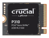 Micron (Crucial) Crucial P310 2TB M.2 2230 NVMe SSD 7100/6000 MB/s 1M IOPS 440TBW 2M MTTF for MS Surface Pro V