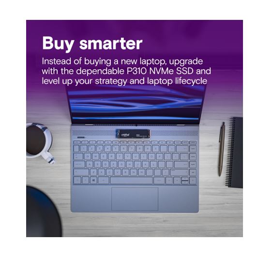 Crucial P310 4TB Gen4 NVMe M.2 SSD - Ultra-Fast Performance