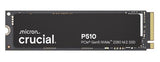 Micron (Crucial)-P Crucial P510 2TB Gen5 2280 NVMe M.2 SSD 10,000 / 8,700 MB/s R/W 1200TBW 1.4M IOPS 1.5M hrs