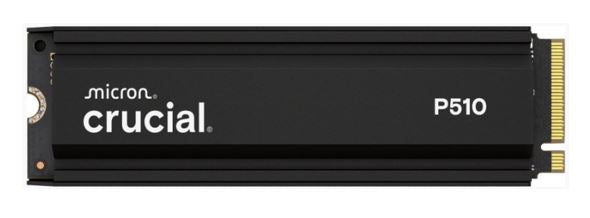 Crucial P510 2TB Gen5 NVMe M.2 SSD with Heatsink