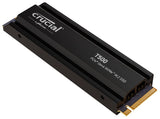 Micron (Crucial)-P Crucial T500 1TB Gen4 NVMe SSD w Heatsink - 7300/6800 MB/s R/W 600TBW 1440K IOPs 1.5M hrs M