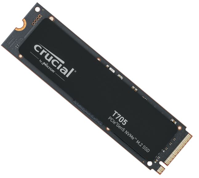 Crucial T705 2TB Gen5 NVMe SSD | Ultra-Fast 14500MB/s PCIe 5.0 Storage
