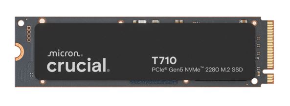 Crucial T710 4TB PCIe Gen5 NVMe SSD | Ultra-Fast PC & Gaming Storage Micron (Crucial)