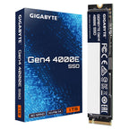 GIGABYTE Gen4 4000E 1TB NVMe M.2 SSD - Super Fast Storage Upgrade