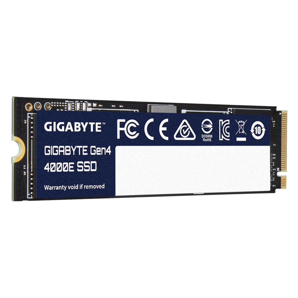 GIGABYTE Gen4 4000E 1TB NVMe M.2 SSD - Super Fast Storage Upgrade