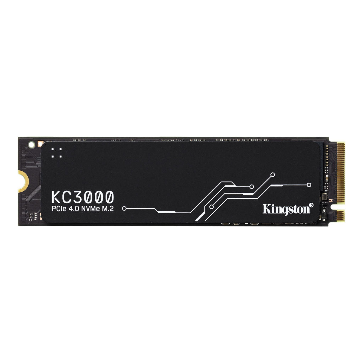 Kingston KC3000 1TB PCle 4.0 NVMe M.2 2280 7,000/6,000MB/s Random 4K 800TBW 3D TLC Phison E18 Low Profile Grap