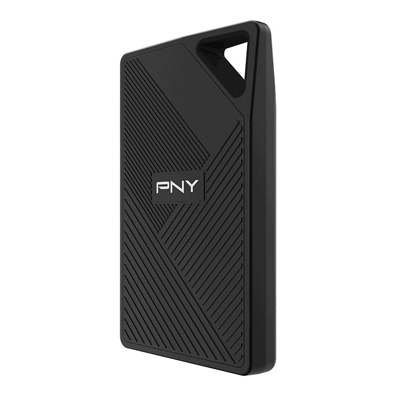 PNY RP60 2TB Portable SSD - Rugged, Fast USB-C External Drive
