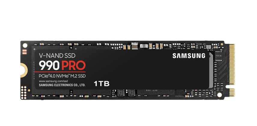 Samsung 990 Pro 1TB Gen4 NVMe SSD - PS5 & PC Ready 