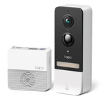 Tapo D230S1 Smart Wireless Video Doorbell | 2K HD & Battery