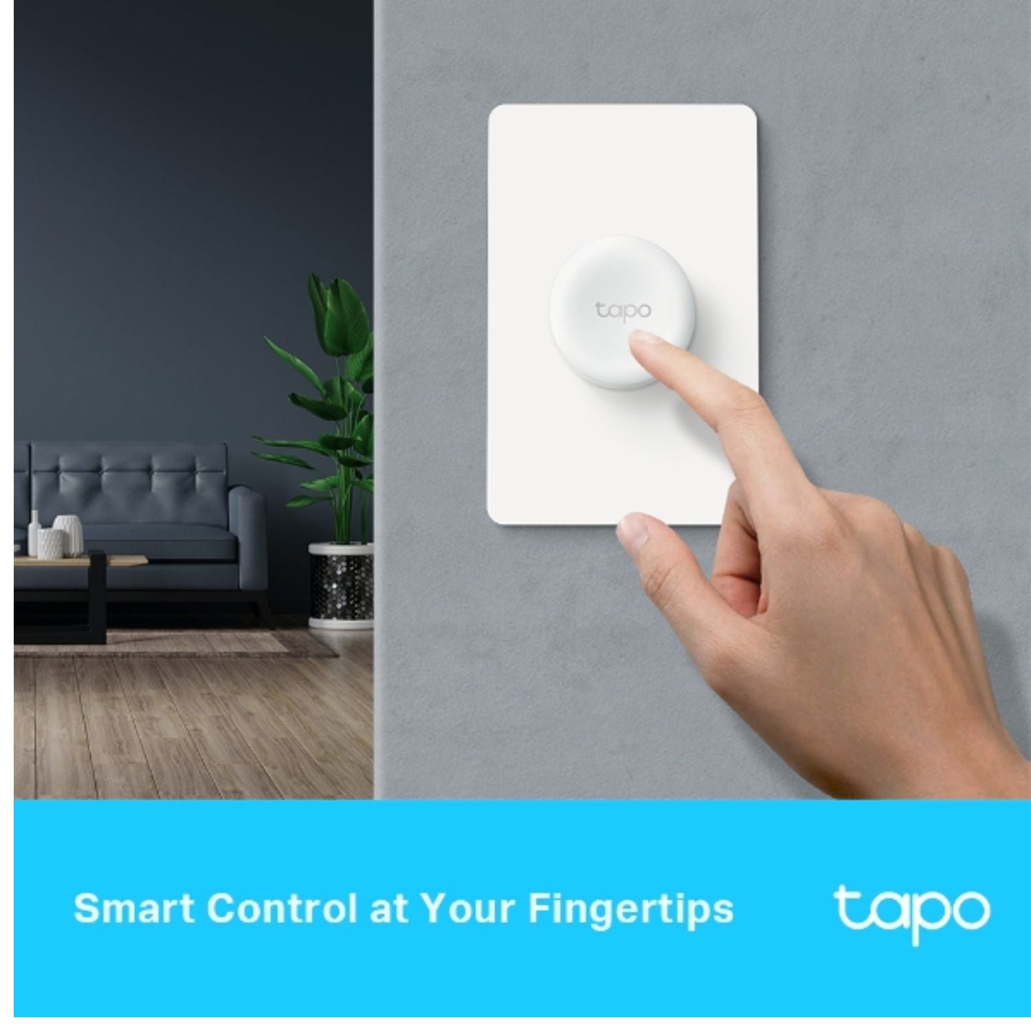 Tapo S200D Smart Wireless Dimmer Switch - Remote Light Control