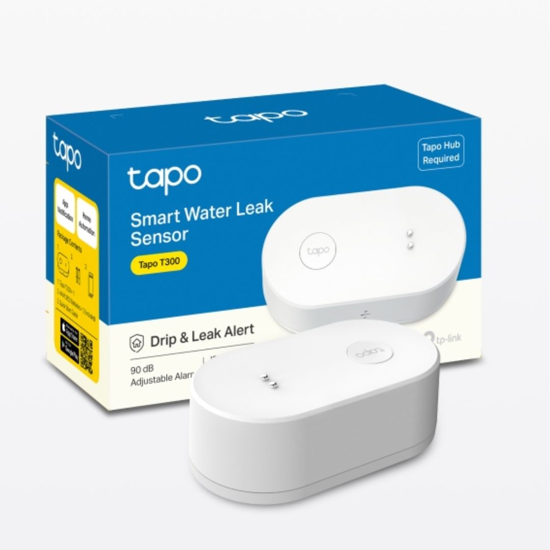 Tapo T300 Smart Water Leak Sensor | Instant Leak Detection & Alarm