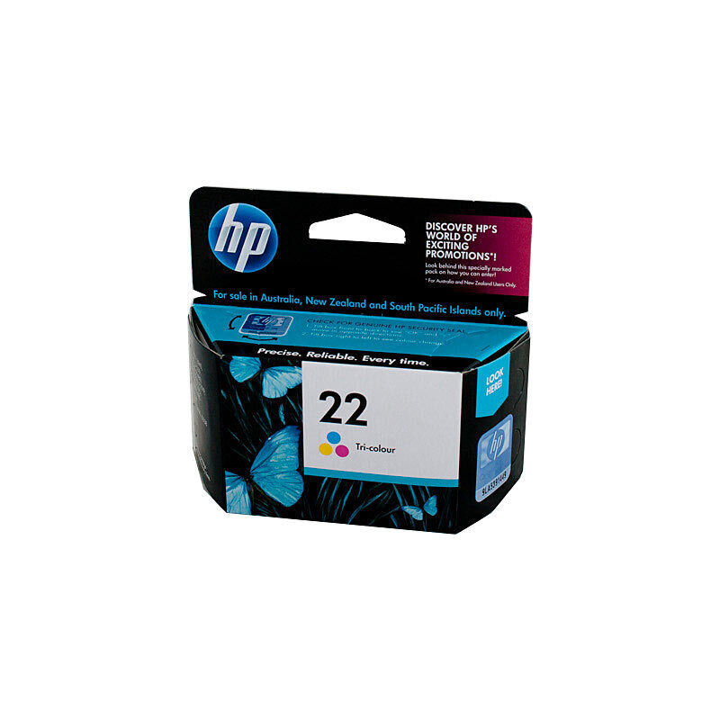 HP #22 Colour Ink Cart C9352AA HP