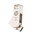 HP x206C Dual USB-C & USB-A Flash Drive 64GB - Fast Metal OTG HP
